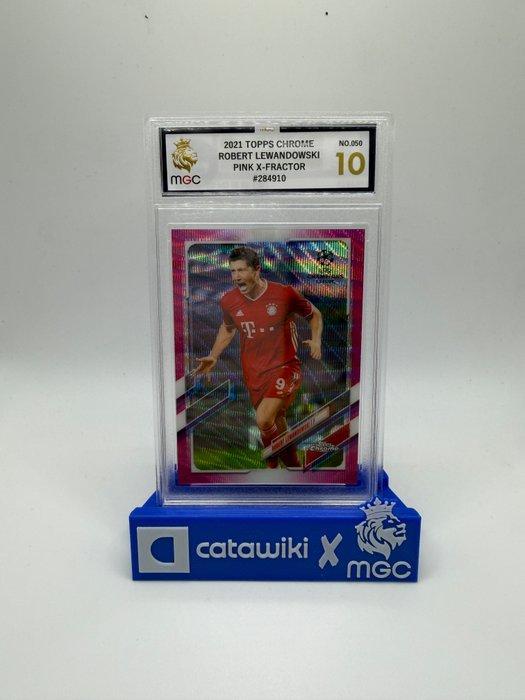 2021 Topps Chrome Robert Lewandowski NO.050 Parallel card,, Verzamelen, Stickers