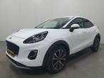 Zakelijke Lease |  Ford Puma 1.0 EcoBoost Hybrid Titanium, Stof, Euro 6, Overige brandstoffen, Wit