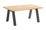 Taste Ambassador hoge koffietafel - 120x70 cm., Tuin en Terras, Tuintafels, Verzenden, Nieuw, Rond, Hout