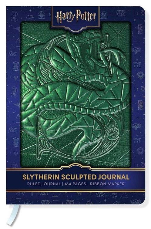 9798886638851 Harry Potter Sculpted Journal: Slytherin, Boeken, Studieboeken en Cursussen, Nieuw, Verzenden