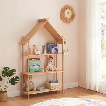 [en.casa] Staand rek Hamarøy voor kinderen 137x90x30 cm bamb beschikbaar voor biedingen