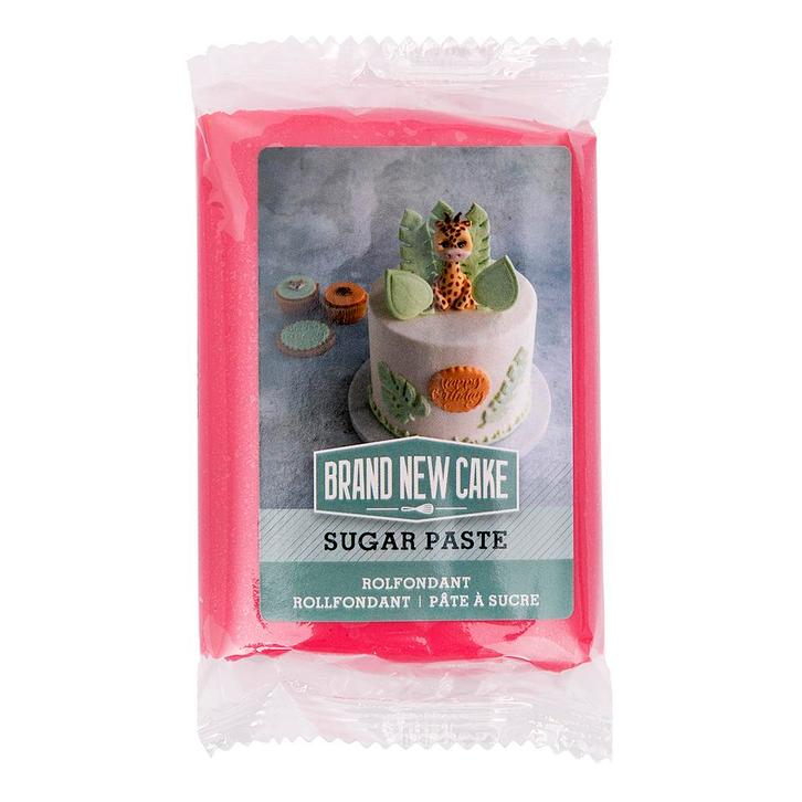 BrandNewCake Rolfondant Hard Roze 250g, Hobby en Vrije tijd, Taarten en Cupcakes maken, Nieuw, Verzenden