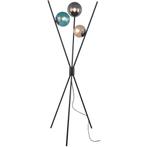 LED Vloerlamp - Trion Lancia - E14 Fitting - 3-lichts - Rond, Huis en Inrichting, Lampen | Vloerlampen, Ophalen of Verzenden, Nieuw