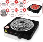 Elektrische Kolenbrander - 1000W - Zwart - Broil-Master, Verzenden, Zo goed als nieuw