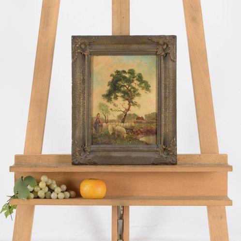 Henk ten Cate (1867-1955) - Schaapsherder, Antiek en Kunst, Kunst | Schilderijen | Klassiek