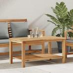 vidaXL Salontafel Bruin 90 x 50 x 45 cm Massief teakhout, Verzenden, Nieuw