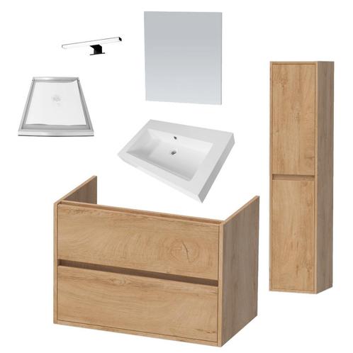 Badkamermeubelset NEXXT 80cm Nomad, Doe-het-zelf en Verbouw, Sanitair, Bad, Nieuw, Ophalen of Verzenden