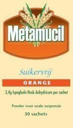 Metamucil Orange suikervrij 30 sachets, Nieuw, Verzenden