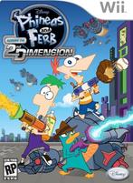 Phineas and Ferb Accros the 2nd Dimension (Wii Games), Ophalen of Verzenden, Zo goed als nieuw