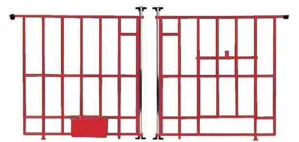 Kunststof voorfront easy on, easy off - Voorfronten, Dieren en Toebehoren, Vogels | Toebehoren, Nieuw, Verzenden