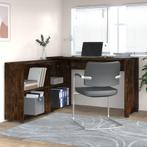 vidaXL Hoekbureau bewerkt hout gerookt eikenkleurig, Verzenden, Nieuw