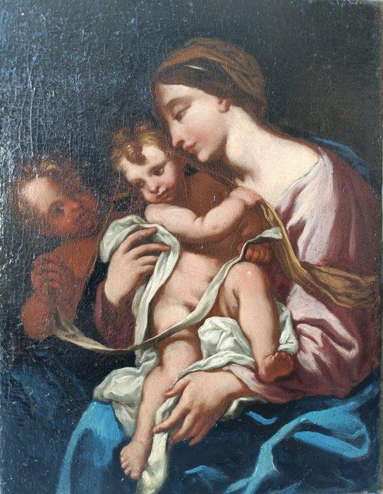 Carlo Cignani (1628–1719), Bottega di - Madonna con Bambino, Antiek en Kunst, Kunst | Schilderijen | Klassiek