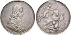 Zilver medaille von P H Mueller o J (1688/89) Bayern: Max..., Postzegels en Munten, Penningen en Medailles, Verzenden