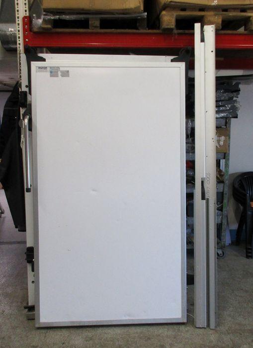 Koel-/ Vriescelschuifdeur met frame en rails, B100 x H190cm,, Witgoed en Apparatuur, Koelkasten en IJskasten, Gebruikt