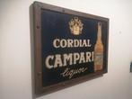 Davide Campari spa Milano - Sinopico - Reclamebord - Metalen