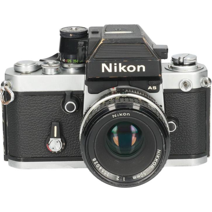Tweedehands Nikon F2 Analoog met 50mm F/2 CM3827, Audio, Tv en Foto, Fotocamera's Analoog, Gebruikt, Nikon, Ophalen of Verzenden
