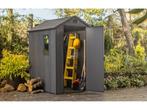 Keter Darwin 46 - Tuinhuis - Weerbestendig met raam - Grijs, Huis en Inrichting, Verzenden, Nieuw