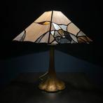 Victoria, Honsel Tiffany style - Tafellamp - Glas-in-lood,, Antiek en Kunst, Curiosa en Brocante