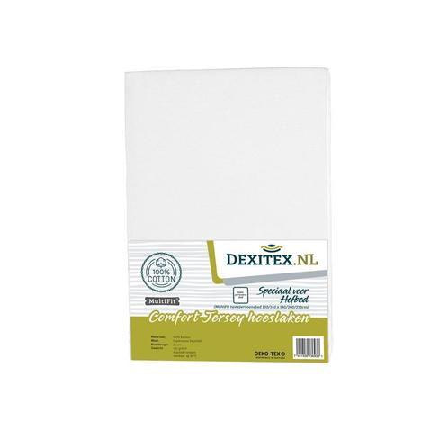 Jersey hoeslaken Hefbed wit,lichtgrijs of antraciet - Wit, Huis en Inrichting, Slaapkamer | Beddengoed, Hoeslaken of Sloop, Wit
