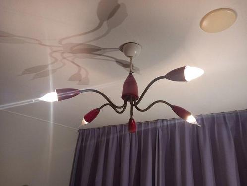 Plafondlamp - Spin - Messing, Metaal - Vintage Sputnik, Antiek en Kunst, Antiek | Lampen