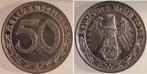 Duitsland 50 Reichspfennig 1939 A vz/stgl J 365 nickel, Postzegels en Munten, Verzenden