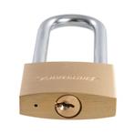 Silverline Messing hangslot - gehard staal - stiftcilinde..., Ophalen of Verzenden, Nieuw