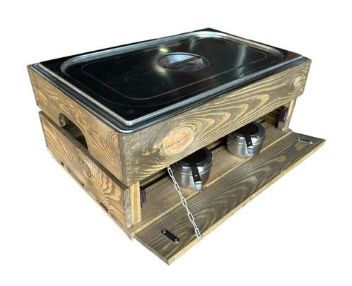 Kisten voor binnenbak chafing dish - losse plank - branders, Zakelijke goederen, Horeca | Meubilair en Inrichting, Nieuw zonder verpakking