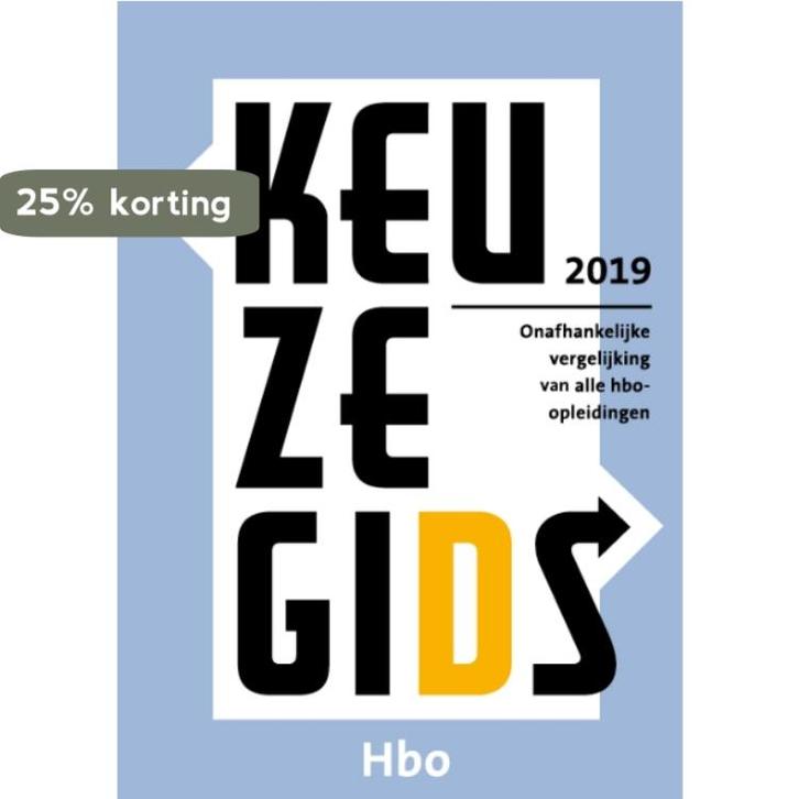 Keuzegids Hbo 2019 9789087610739, Boeken, Studieboeken en Cursussen, Zo goed als nieuw, Verzenden