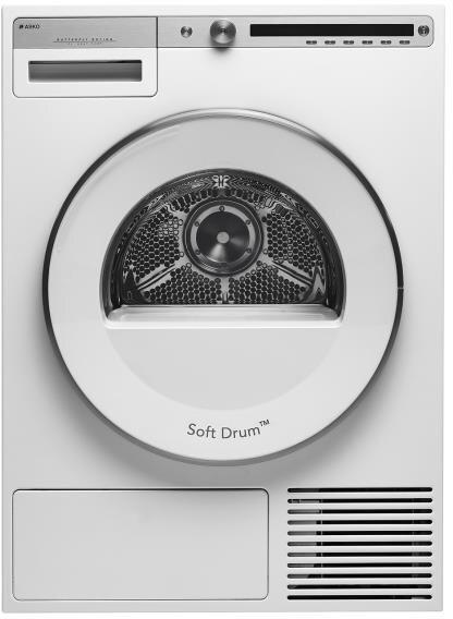 Asko T411HD.W warmtepomp droger, Witgoed en Apparatuur, Wasdrogers, Nieuw, Voorlader, Energieklasse A of zuiniger, 10 kg of meer