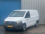 Zakelijke Lease |  Mercedes-Benz Vito 116 CDI Lang CAMERA PD, Auto's, Automaat, Stof, Gebruikt, Wit