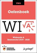 ExamenOverzicht   Oefenboek Wiskunde A VWO 9789492981578, Verzenden, Zo goed als nieuw