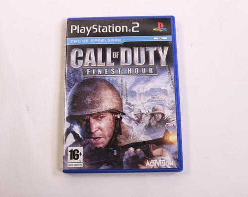 Playstation 2 - Call of Duty: Finest Hour, Spelcomputers en Games, Games | Sony PlayStation 2, Ophalen of Verzenden