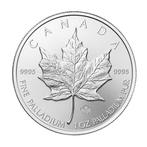 Canada. 1 oz $50 CAD Canadian Palladium Maple Leaf BU