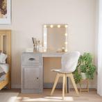 vidaXL Kaptafel met LED-verlichting 90x42x132,5 cm, Huis en Inrichting, Tafels | Kaptafels, Verzenden, Nieuw
