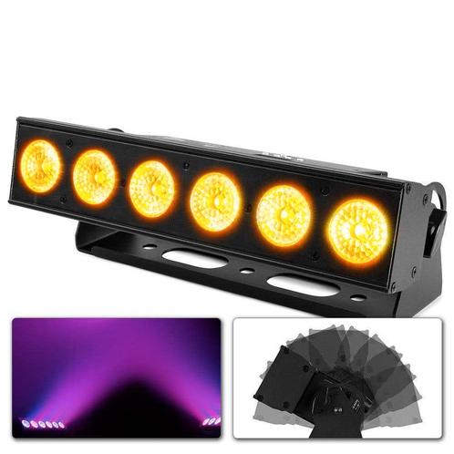 Retourdeal - BeamZ BBB612 accu LED BAR voor belichting van m, Muziek en Instrumenten, Licht en Laser, Licht, Zo goed als nieuw