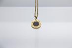 Bvlgari - Halsketting - 18 karaat Geel goud Onyx - BVLGARI, Nieuw