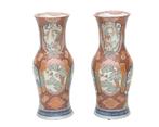 Twee porseleinen vazen, Japan, Meiji periode (1868-1912), Antiek en Kunst