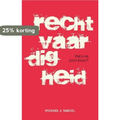 Rechtvaardigheid 9789025901820 Michael J. Sandel, Boeken, Filosofie, Gelezen, Verzenden