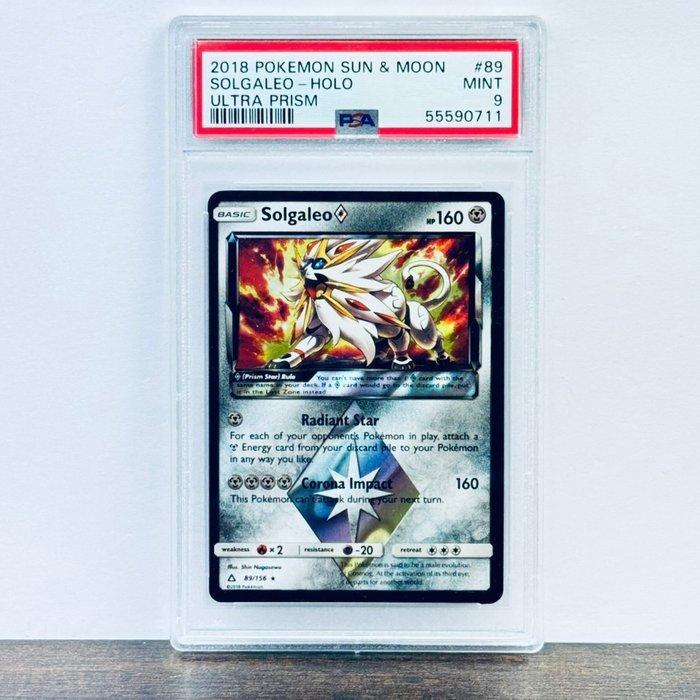 Pokémon Graded card - Solgaleo 89 - Pokémon - PSA 9, Hobby en Vrije tijd, Verzamelkaartspellen | Pokémon