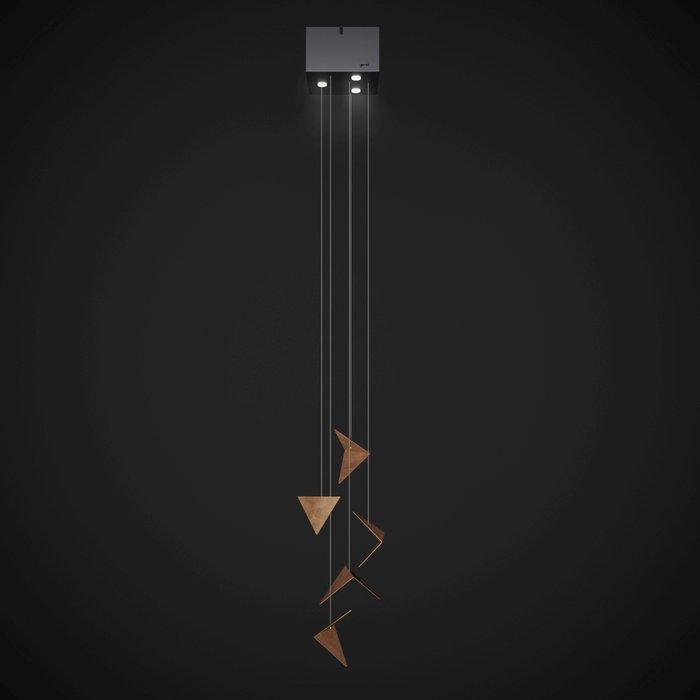 Gie El - Kroonluchter - Staal - FINE gold LGH1002, Antiek en Kunst, Antiek | Lampen