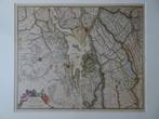 gravure plattegrond Biesbosch Z-Holland, Fred. de Wit 1680,, Ophalen of Verzenden