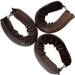Haarspullen Velvet Heatless Curls Brown - 3pcs, Sieraden, Tassen en Uiterlijk, Uiterlijk | Haarverzorging, Ophalen of Verzenden