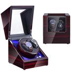 Olvy Time - Luxe Watchwinder voor 2 Horloges - Met LED Verli, Verzenden, Nieuw