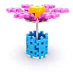 Meli - 50060 - Basic Constructor pink 200 (kinder bouwsets), Kinderen en Baby's, Speelgoed | Bouwstenen, Verzenden, Nieuw