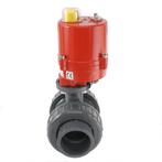 50mm 24V DC VDL 2-weg PVC Elektrische kogelkraan, Verzenden, Nieuw