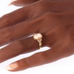 Ring - 18 karaat Geel goud - Cameo, vintage 1950, Nieuw