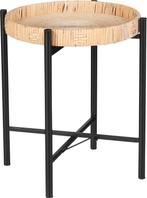 2dekans | Mica Decorations Kaj Bijzettafel - H40 x Ø30 cm -, Huis en Inrichting, Tafels | Salontafels, Ophalen of Verzenden, Zo goed als nieuw