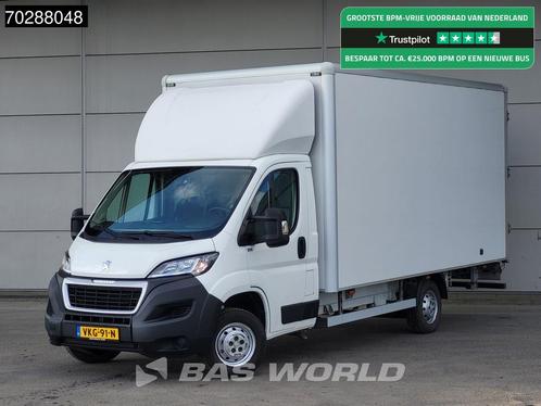 Peugeot Boxer 165PK Bakwagen Achterdeuren Navi Airco Cruise, Auto's, Bestelauto's, Lease, Handgeschakeld, Financial lease, Wit