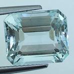 Zonder Minimumprijs - 1 pcs Blauw Aquamarijn - 6.39 ct -, Sieraden, Tassen en Uiterlijk, Edelstenen, Nieuw