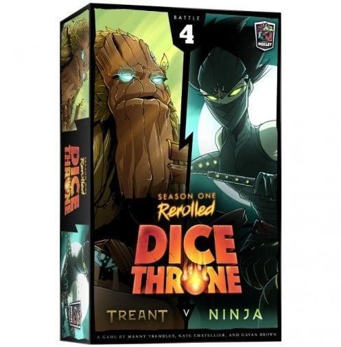 Dice Throne S1 ReRolled - Treant vs Ninja | Roxley Games -, Hobby en Vrije tijd, Gezelschapsspellen | Bordspellen, Nieuw, Verzenden